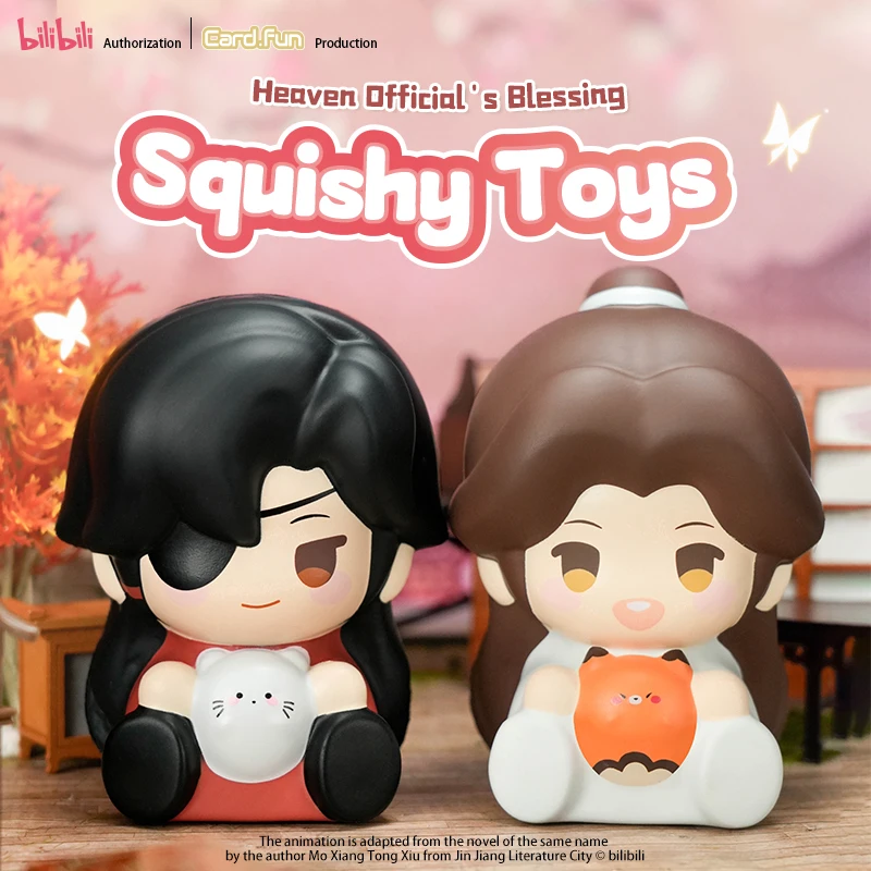 CARDFUN Heaven Official's Blessing Anime Squishy Toy Cartoon Hobby Hua Cheng Xie Lian Decompression Soft Slow Rebound Doll
CARDFUN Heaven Official's Blessing Anime Squishy Toy Cartoon Hobby Hua Cheng Xie Lian Decompression Soft Slow Rebound Doll