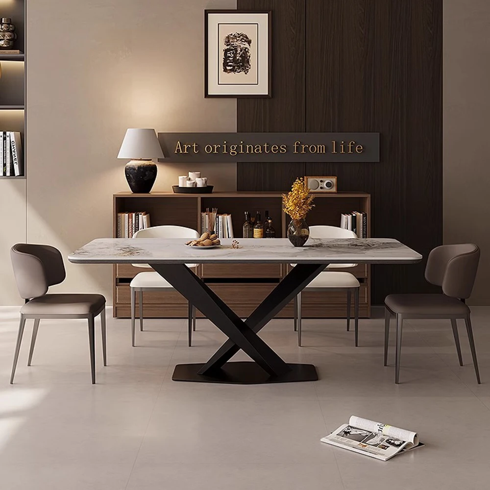 Rectangle Living Dining Table Modern Chair Minimalist Nordic Dining Table Waterproof Legs Metal Mesa De Comedor Home Furniture
Rectangle Living Dining Table Modern Chair Minimalist Nordic Dining Table Waterproof Legs Metal Mesa De Comedor Home Furniture