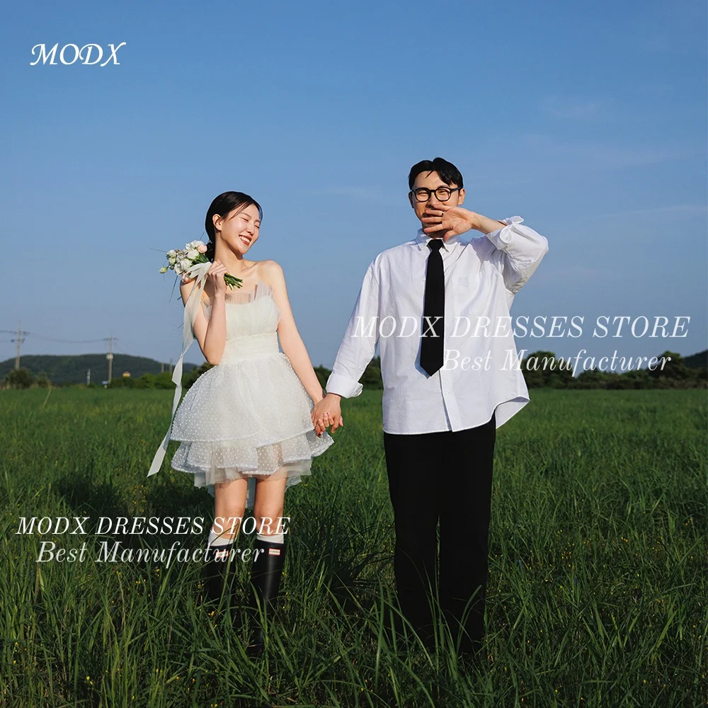 MODX простое тюлевое мини-корейское свадебное платье без рукавов, короткое платье Vestidos Novias Boda, женское индивидуальное платье
MODX простое тюлевое мини-корейское свадебное платье без рукавов, короткое платье Vestidos Novias Boda, женское индивидуальное платье