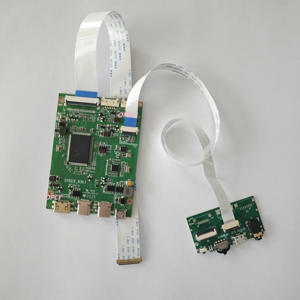 Плата контроллера EDP 2 TYPE C Mini HDMI-совместимая для B156HAN01.2 B156HAN01.1 15,6 "1920×1080 светодиодный экран панели DIY Kit
Плата контроллера EDP 2 TYPE C Mini HDMI-совместимая для B156HAN01.2 B156HAN01.1 15,6 "1920×1080 светодиодный экран панели DIY Kit