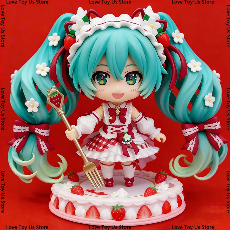 Hatsune Miku Strawberry 1939 Cake Theme Mori Kuraen High Quality Clay Nendoroid Figure Desktop Pc Case Decor Fans Birthday Gift
Hatsune Miku Strawberry 1939 Cake Theme Mori Kuraen High Quality Clay Nendoroid Figure Desktop Pc Case Decor Fans Birthday Gift