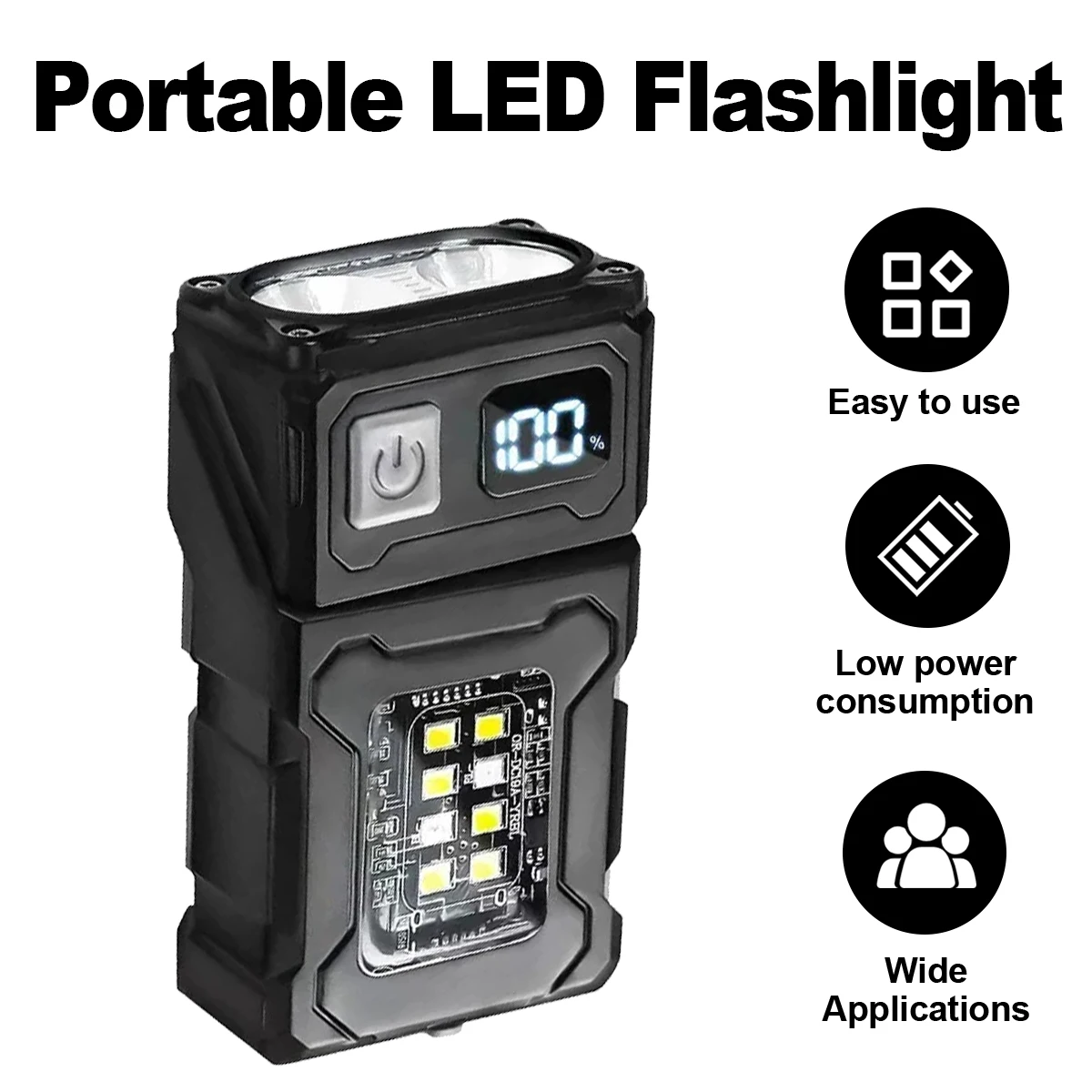 Мини - фонарик Led Cob многорежимный 180° вращающийся Usb заряд многофункциональный фонарик портативный ключ - пряжка лампа двойной источник
Мини - фонарик Led Cob многорежимный 180° вращающийся Usb заряд многофункциональный фонарик портативный ключ - пряжка лампа двойной источник