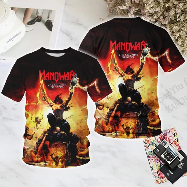 Футболка Manowar Band с 3d принтом, мужская и женская модная повседневная футболка с коротким рукавом, детские топы, футболки Tour 2025, одежда в стиле хип-хоп, новинка
Футболка Manowar Band с 3d принтом, мужская и женская модная повседневная футболка с коротким рукавом, детские топы, футболки Tour 2025, одежда в стиле хип-хоп, новинка
