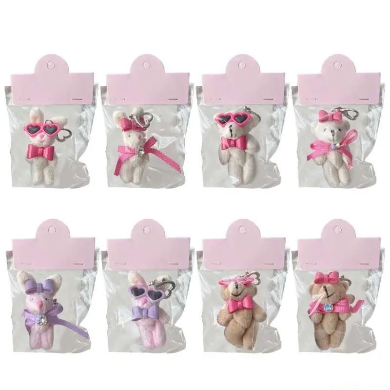 D46E Lovely Bear/Rabbit Chain Bag Accessory Soft Animal Toy Pendant Chain
D46E Lovely Bear/Rabbit Chain Bag Accessory Soft Animal Toy Pendant Chain