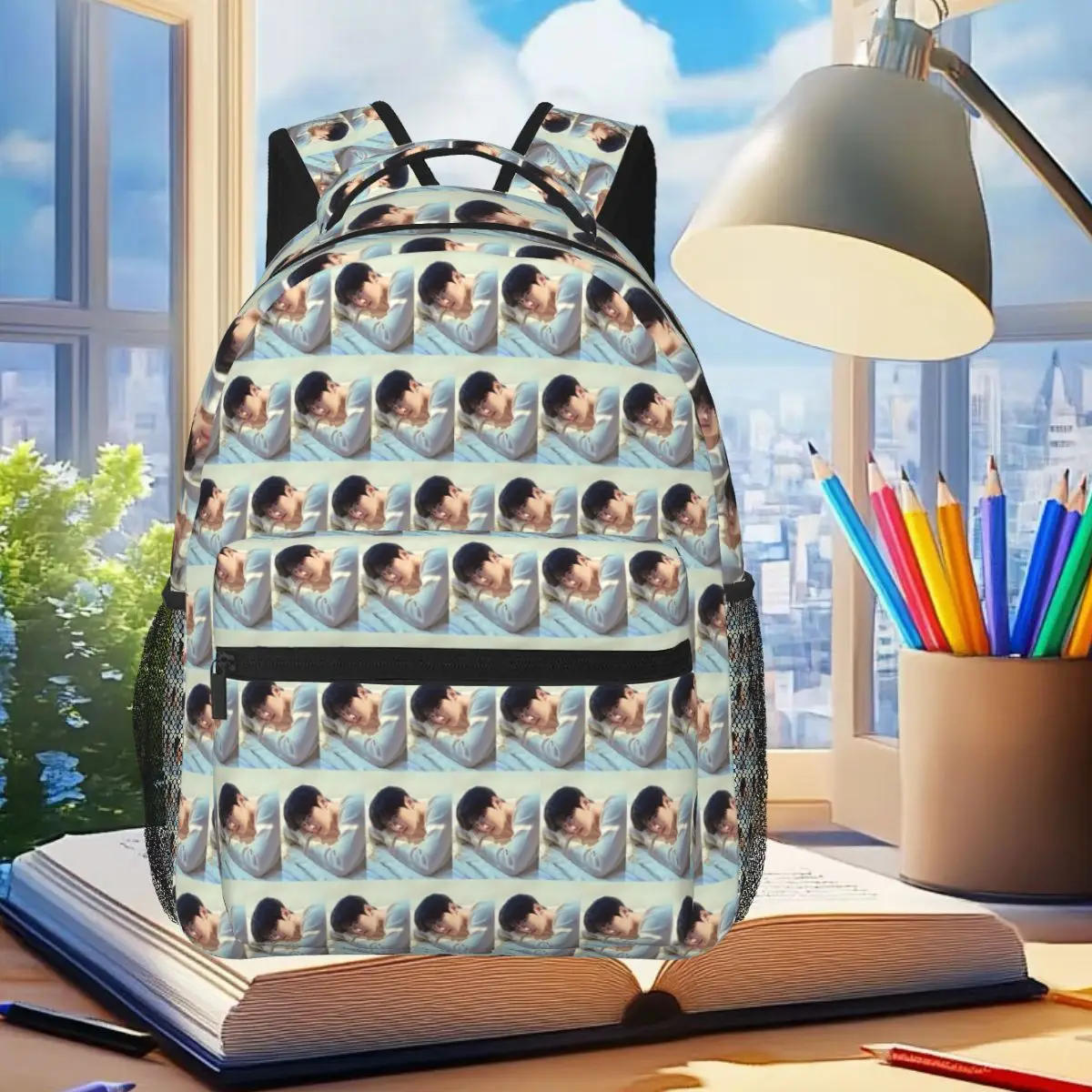 Cha EunWoo Kpop Astro Backpack Student Boys Girls BookBag Children School Bag Laptop Shoulder Bags for Men Women
Cha EunWoo Kpop Astro Backpack Student Boys Girls BookBag Children School Bag Laptop Shoulder Bags for Men Women