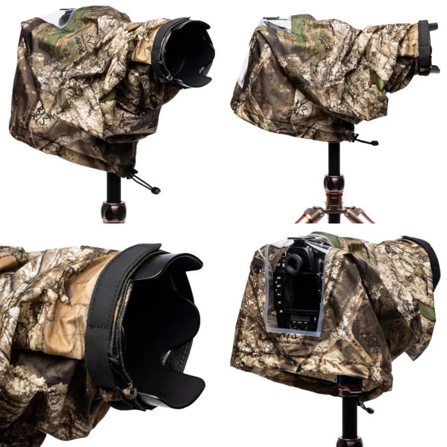 Photo Emergency Rain Covers for DSLR and Mirrorless Cameras with Lens - Medium Realtree APX uflage
Photo Emergency Rain Covers for DSLR and Mirrorless Cameras with Lens - Medium Realtree APX uflage