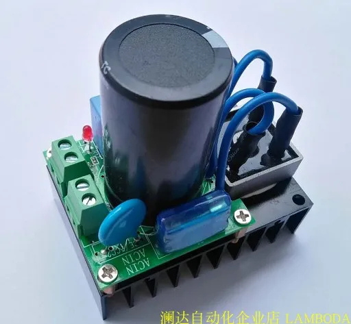 220V10A 470UF450V Плата выпрямителя конденсатора Вход 0-220VAC Выход 0-311VDC
220V10A 470UF450V Плата выпрямителя конденсатора Вход 0-220VAC Выход 0-311VDC