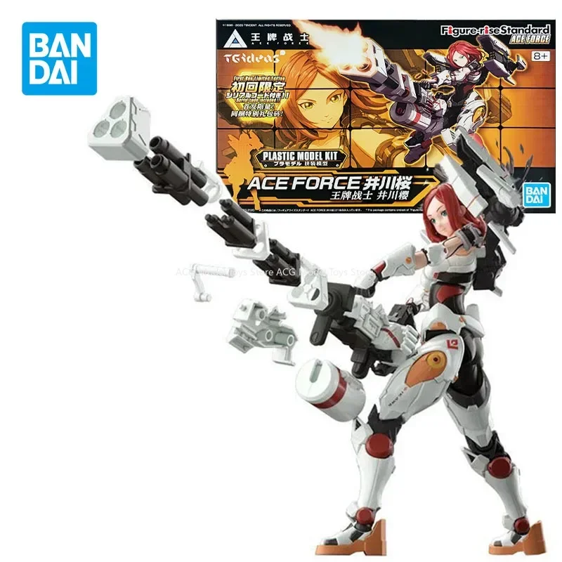 Фигурка В наличии Bandai-rise Standard Ace Force Sakura Ikawa, сборная модель, Аниме фигурки, коллекционные игрушки, подарки
Фигурка В наличии Bandai-rise Standard Ace Force Sakura Ikawa, сборная модель, Аниме фигурки, коллекционные игрушки, подарки