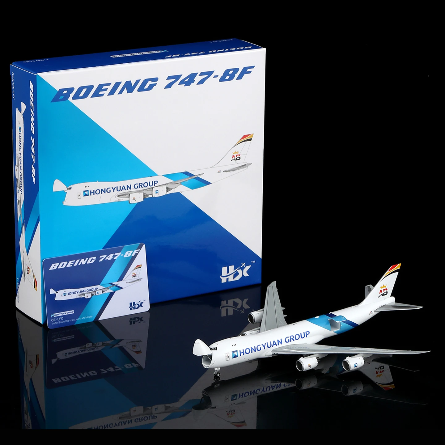 B633001 Alloy Collectible Plane Gift HX Models 1:400 Air Belgium Hongyuan Group Boeing B747-8F Diecast Aircraft Jet Model OE-LFC
B633001 Alloy Collectible Plane Gift HX Models 1:400 Air Belgium Hongyuan Group Boeing B747-8F Diecast Aircraft Jet Model OE-LFC