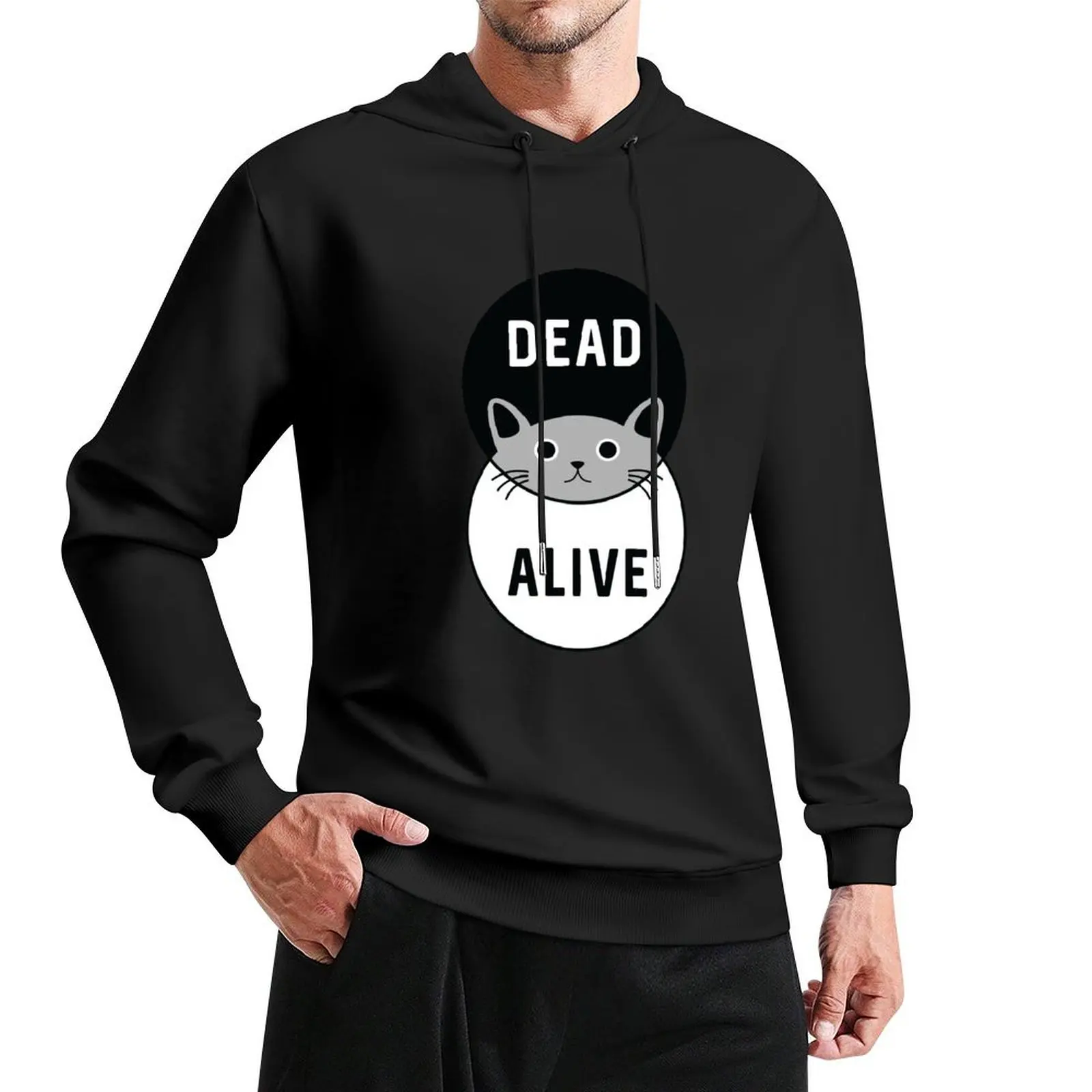 Schrodinger's Cat: Dead or Alive! Pullover Hoodie autumn men's clothes autumn jacket men graphic t shirts men hoodie men
Schrodinger's Cat: Dead or Alive! Pullover Hoodie autumn men's clothes autumn jacket men graphic t shirts men hoodie men