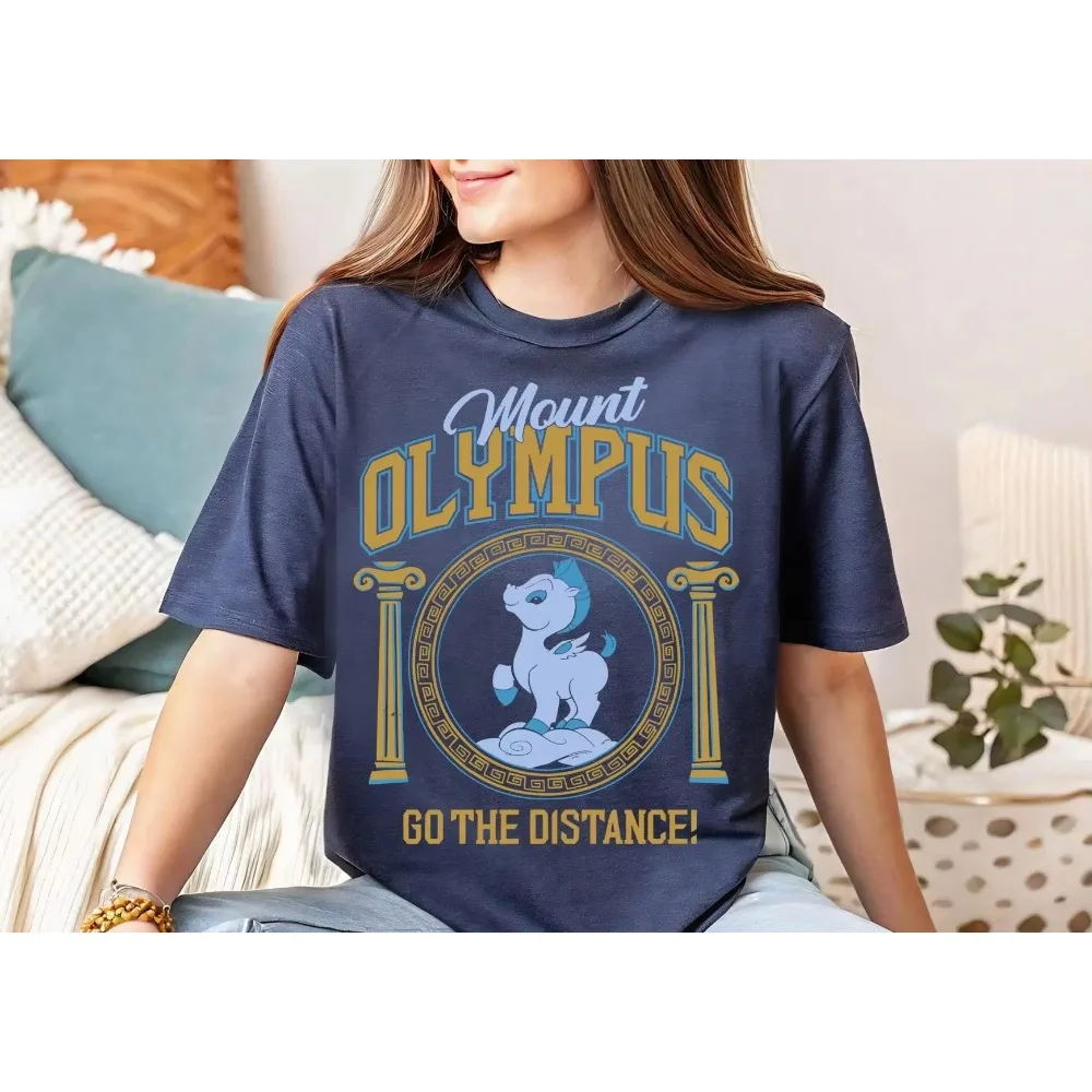 Летняя футболка с рисунком Disney Hercules Pegasus, мужская и женская модная хлопковая футболка, качественная повседневная свободная футболка с короткими рукавами, классическая унисекс
Летняя футболка с рисунком Disney Hercules Pegasus, мужская и женская модная хлопковая футболка, качественная повседневная свободная футболка с короткими рукавами, классическая унисекс