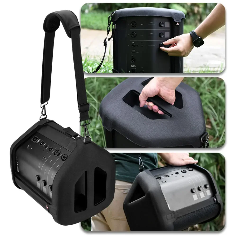 Carrying Case EVA Travel Bag with Shoulder Strap Speaker Case Dustproof Cover for Bose S1 PRO+ Portable BT Speaker 
Carrying Case EVA Travel Bag with Shoulder Strap Speaker Case Dustproof Cover for Bose S1 PRO+ Portable BT Speaker