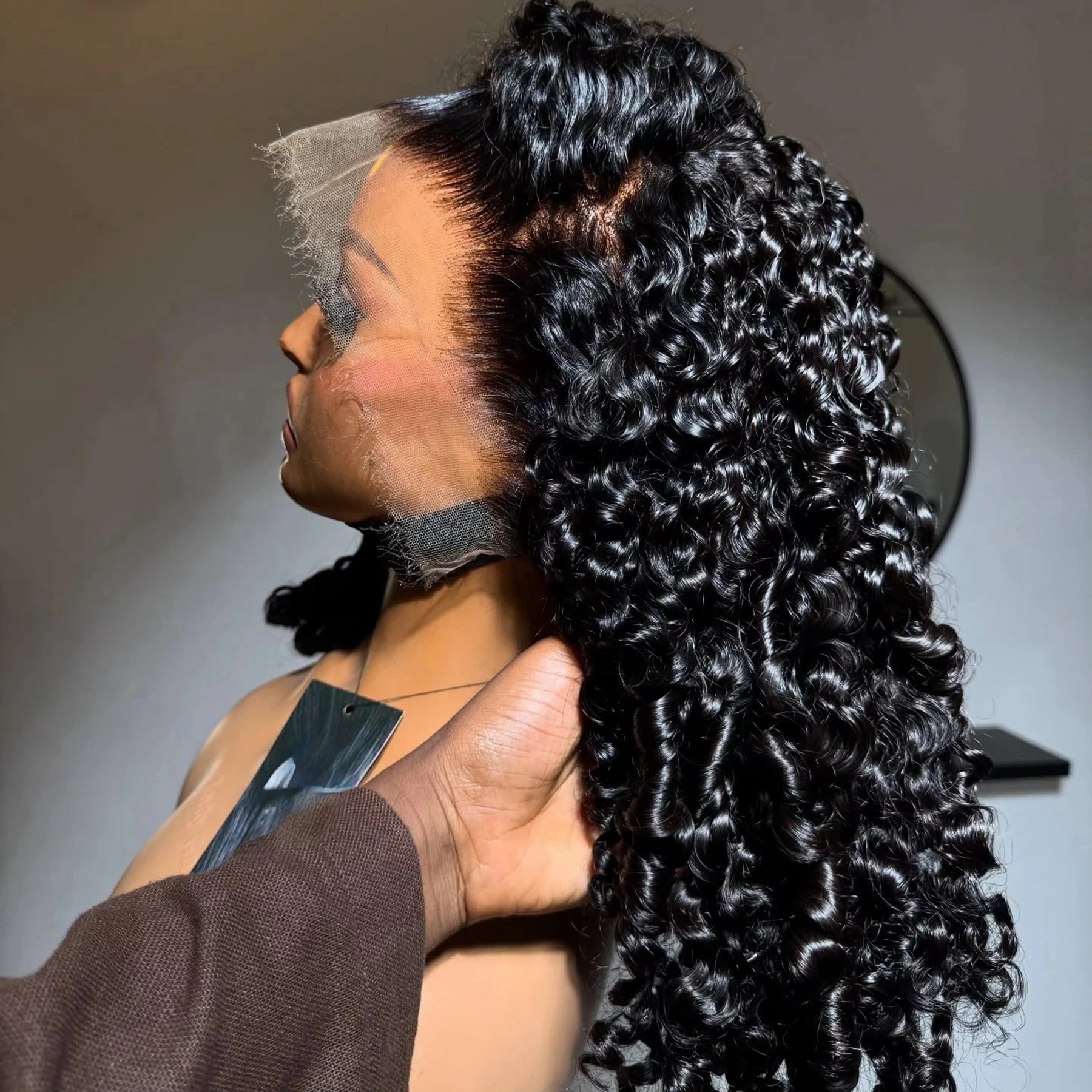 Short Bob Cut Kinky Curly Black Color 13X4X1 HD Lace Front Wig For Women Synthetic Preplucked Hairline Soft Hair Daily Party
Short Bob Cut Kinky Curly Black Color 13X4X1 HD Lace Front Wig For Women Synthetic Preplucked Hairline Soft Hair Daily Party