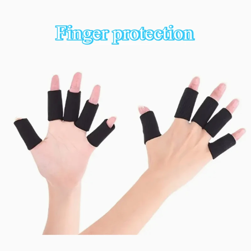 10pcs Stretchy Sports Finger Sleeves Arthritis Support Finger Guard Outdoor Basketball Volleyball Finger Protection
10pcs Stretchy Sports Finger Sleeves Arthritis Support Finger Guard Outdoor Basketball Volleyball Finger Protection