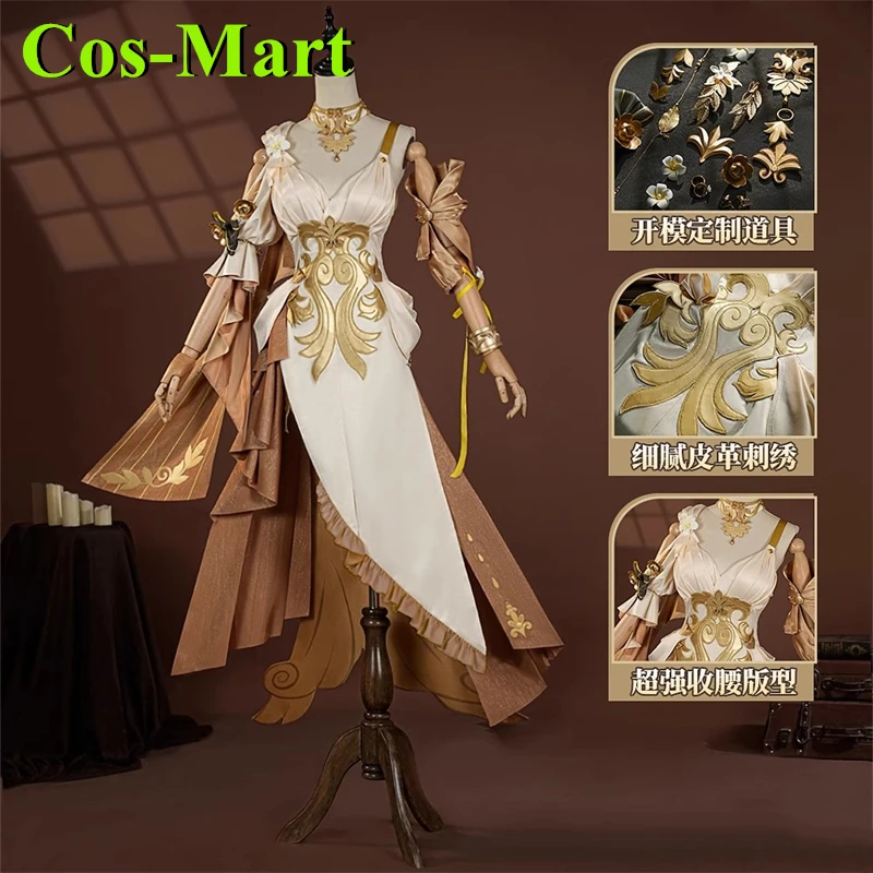 Cos-Mart Game Honkai: Star Rail Aglaea Косплей Костюм Великолепная милая униформа Платье Женская одежда для ролевых игр Новая одежда
Cos-Mart Game Honkai: Star Rail Aglaea Косплей Костюм Великолепная милая униформа Платье Женская одежда для ролевых игр Новая одежда
