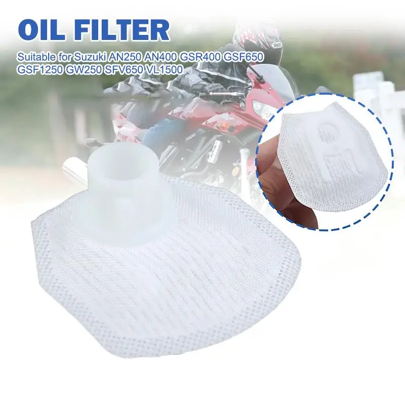 Motorcycle Petrol Fuel Pump Filter For AN400, Burgman 400 (07-2016), DL650, V-Strom 650 (07-2011), GSF650, Bandit 650 (2007-12)
Motorcycle Petrol Fuel Pump Filter For AN400, Burgman 400 (07-2016), DL650, V-Strom 650 (07-2011), GSF650, Bandit 650 (2007-12)