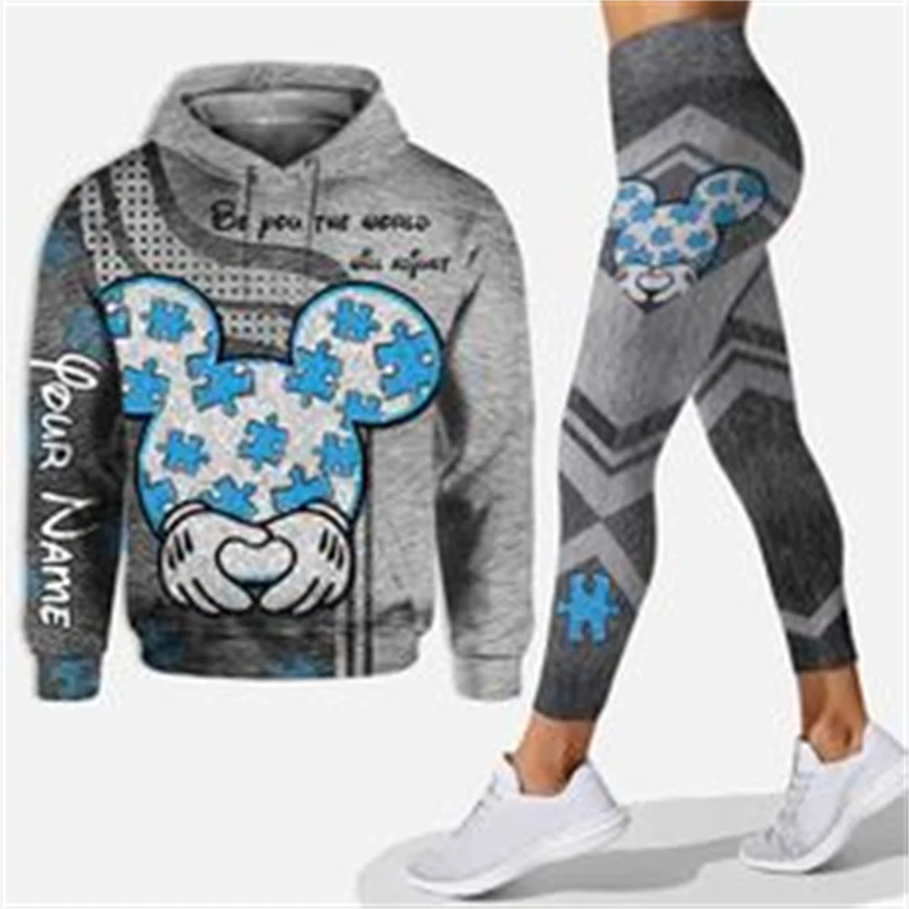 Disney Ensemble Women's hoodie and yoga pants, 3D hooded sweatshirt, yoga wear, anime fashion, casual comfort, 2025 latest
Disney Ensemble Women's hoodie and yoga pants, 3D hooded sweatshirt, yoga wear, anime fashion, casual comfort, 2025 latest