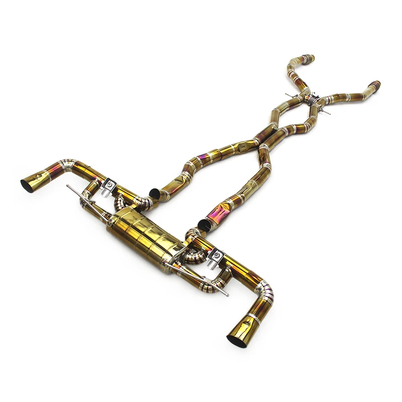 Yooking Titanium Catback Exhaust For Mercedes-Benz GLC63 AMG 4.0T 2018-2022 With Valve Control Muffler
Yooking Titanium Catback Exhaust For Mercedes-Benz GLC63 AMG 4.0T 2018-2022 With Valve Control Muffler
