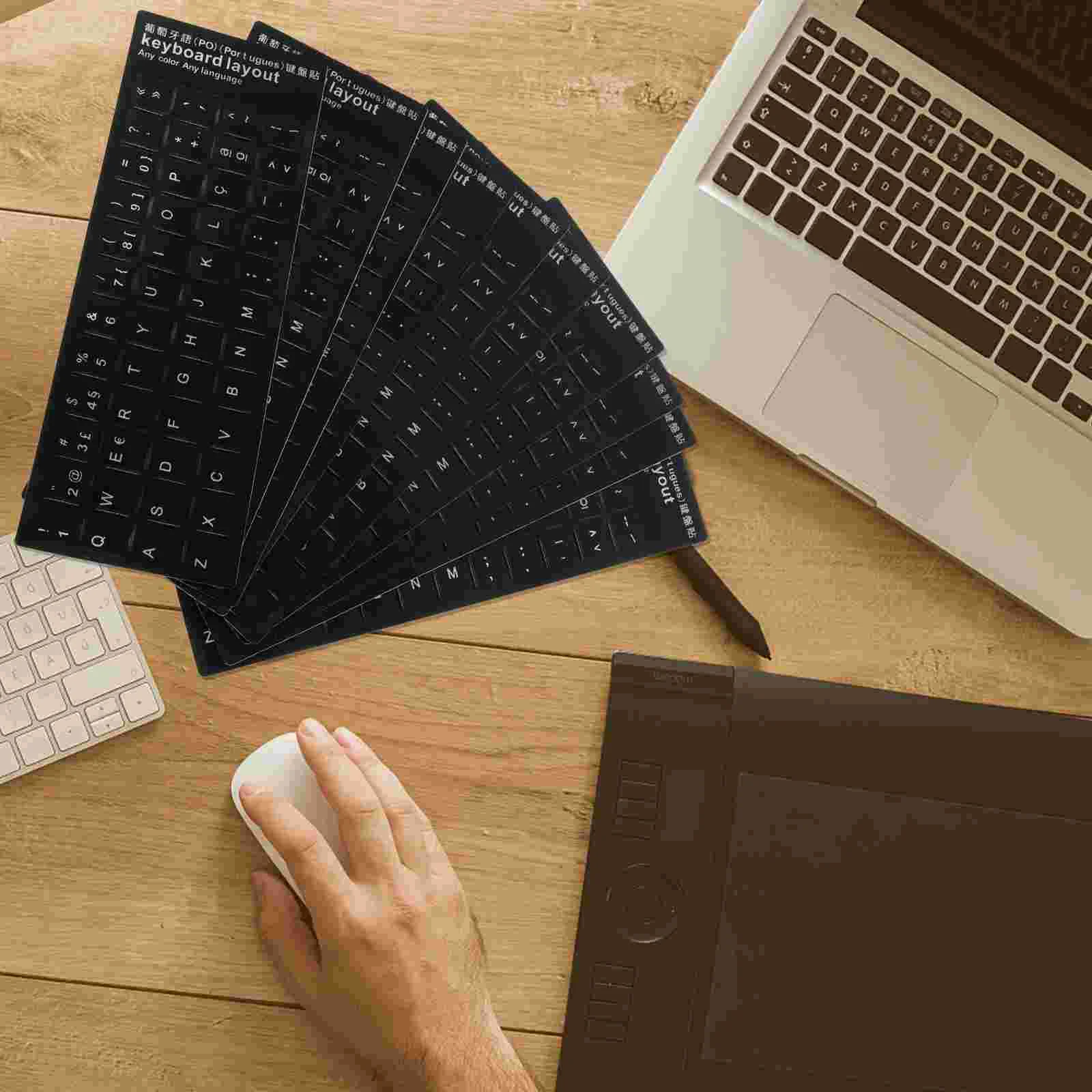 10 Pcs Notebook Keyboard Stickers Student Keyboards Decorations Pvc Black Notebooks Computer Accessories
10 Pcs Notebook Keyboard Stickers Student Keyboards Decorations Pvc Black Notebooks Computer Accessories