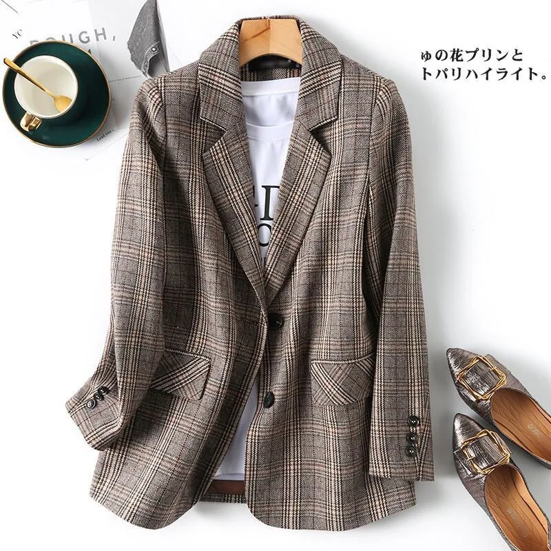 Blazer Coat Women Blazers Coats Turn Down Collar Suits Jackets Y2k Streetwear Work Elegant Splice Jacket 2025 Autumn Winter
Blazer Coat Women Blazers Coats Turn Down Collar Suits Jackets Y2k Streetwear Work Elegant Splice Jacket 2025 Autumn Winter