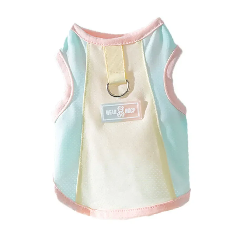 1P Spring and Summer Dog Candy Colored Vest with Small Butterfly Mesh Sun Protection and Cool Traction Vest Cat Pet Dog Clothing
1P Spring and Summer Dog Candy Colored Vest with Small Butterfly Mesh Sun Protection and Cool Traction Vest Cat Pet Dog Clothing