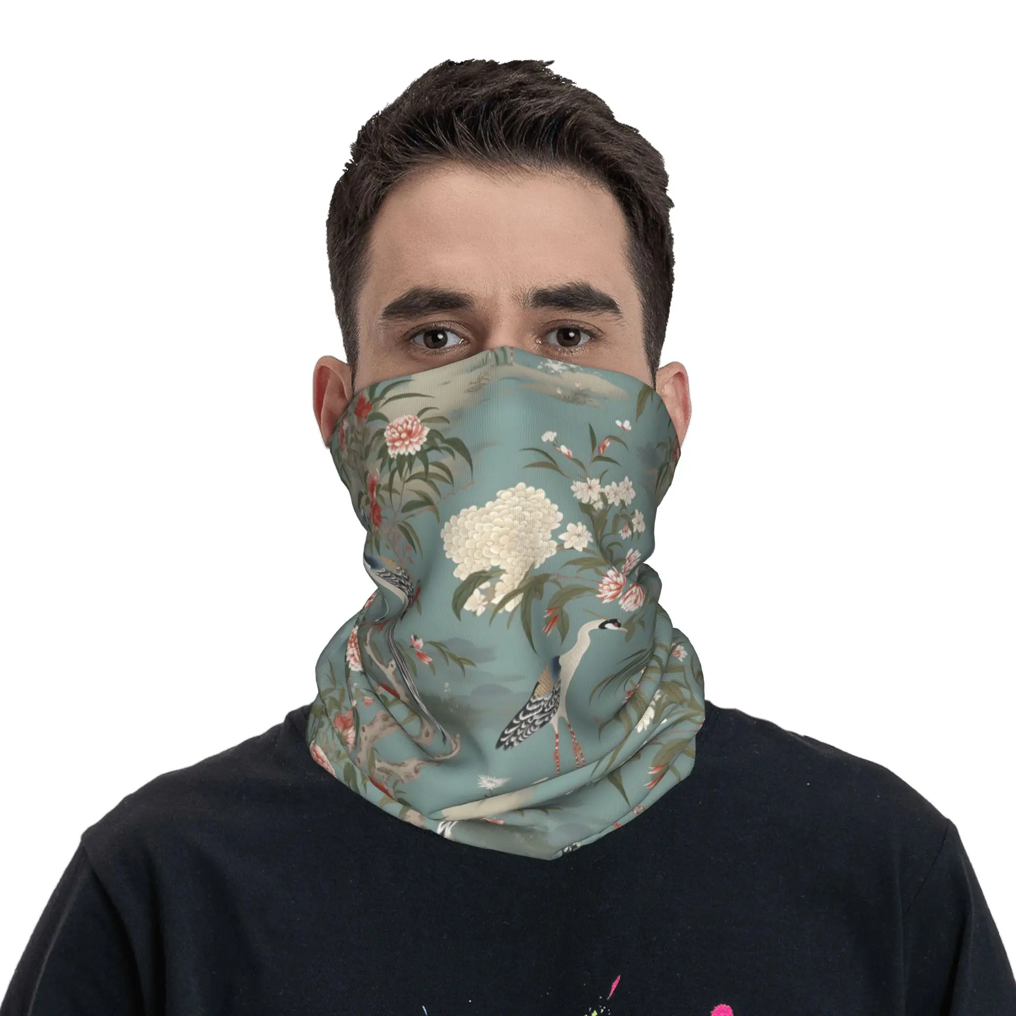 Chinoiserie Floral Stormy Chinese Porcelain Flower Bandana Neck Cover Printed Magic Scarf Cycling Scarf Hiking Fishing for adult
Chinoiserie Floral Stormy Chinese Porcelain Flower Bandana Neck Cover Printed Magic Scarf Cycling Scarf Hiking Fishing for adult