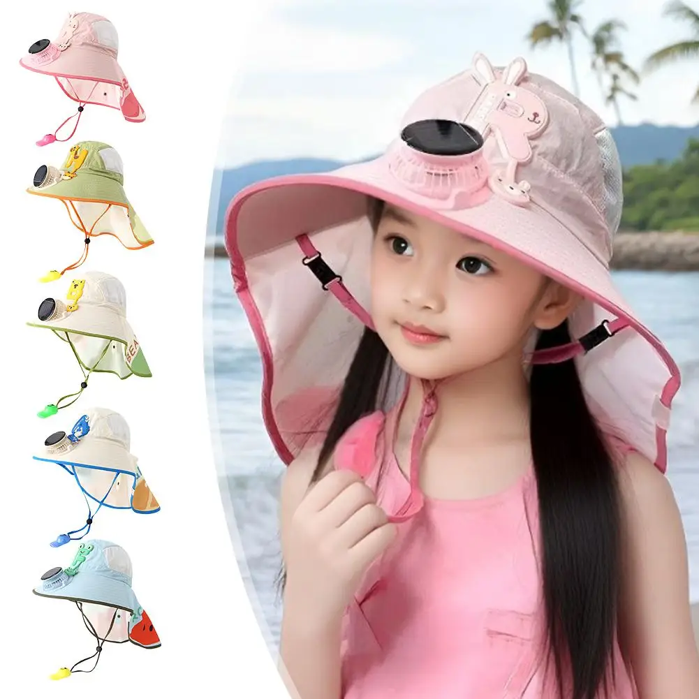D9 Solar USB Charging Fan Sun Hat UPF50+UV Protection Wide Brim Neck Flap Breathable Mesh Adjustable Cooling Hat Cap for Outdoor
D9 Solar USB Charging Fan Sun Hat UPF50+UV Protection Wide Brim Neck Flap Breathable Mesh Adjustable Cooling Hat Cap for Outdoor