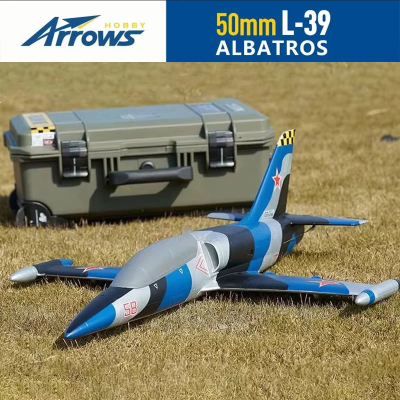 Blue Arrow 50mm L39 Entry To Advanced Hand-Throwing Model Realistic Brushless Fixed-Wing Electric Remote Control Aircraft L39
Blue Arrow 50mm L39 Entry To Advanced Hand-Throwing Model Realistic Brushless Fixed-Wing Electric Remote Control Aircraft L39