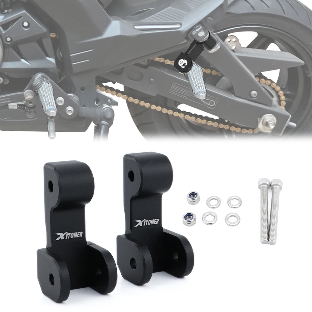 Fit For Kawasaki Z125 Pro Versys-X 300 Z250SL 2014-2018 Motorcycle Footrest Footpegs Lowering kit Passenger Foot Pegs Extension
Fit For Kawasaki Z125 Pro Versys-X 300 Z250SL 2014-2018 Motorcycle Footrest Footpegs Lowering kit Passenger Foot Pegs Extension