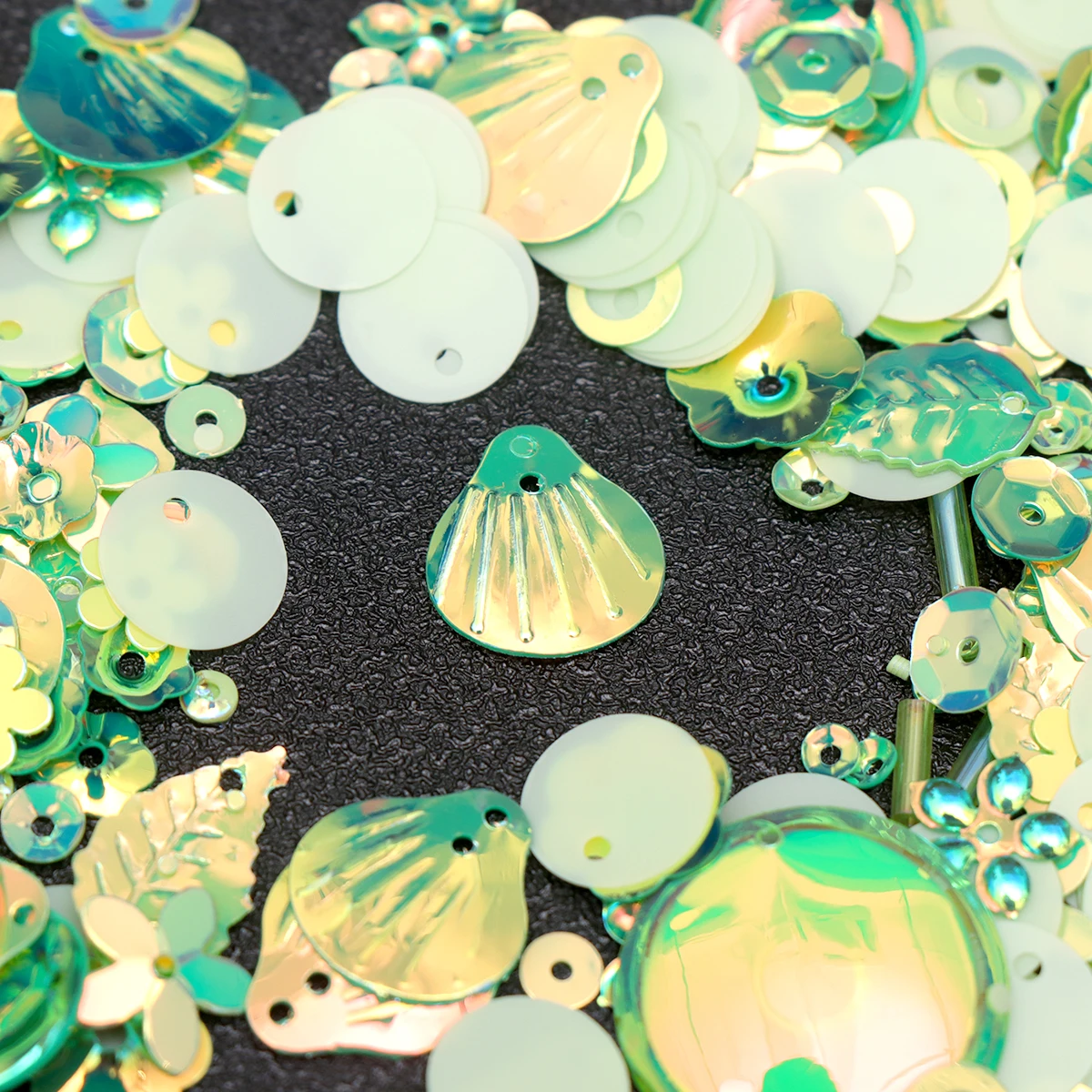 2 Pack DIY Pearls Spacer Beads Sequin Decals Crafts Colorful Sequins Material Flat Micro Hole String Wear Jewelry Costume Decor
2 Pack DIY Pearls Spacer Beads Sequin Decals Crafts Colorful Sequins Material Flat Micro Hole String Wear Jewelry Costume Decor