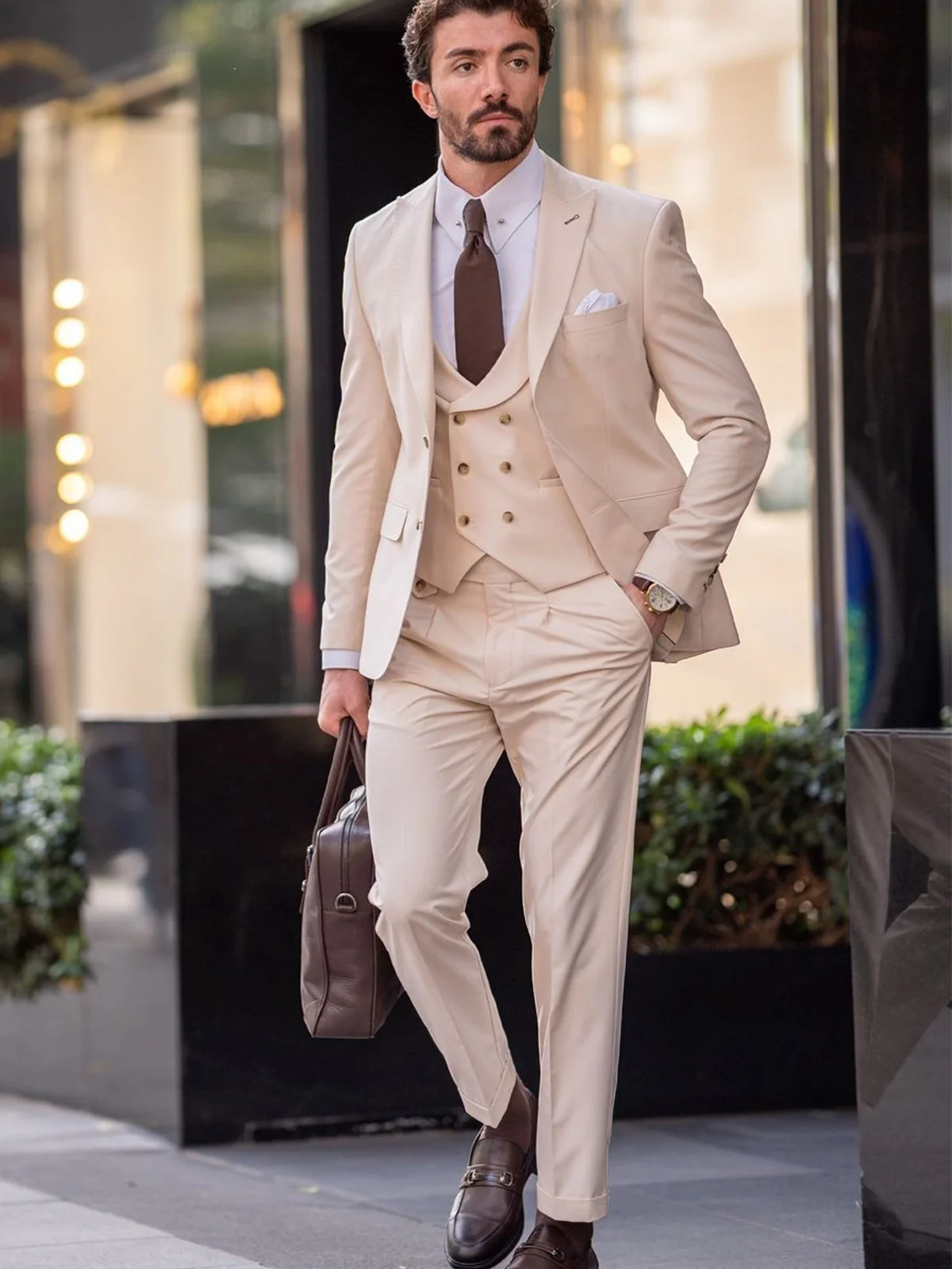 AnnieBritney Wedding Blazers with Pants Slim Fit Peaked Lapel Solid Tuxedo 3 Piece Suit for Man Double Breasted Vest Ropa Hombre
AnnieBritney Wedding Blazers with Pants Slim Fit Peaked Lapel Solid Tuxedo 3 Piece Suit for Man Double Breasted Vest Ropa Hombre