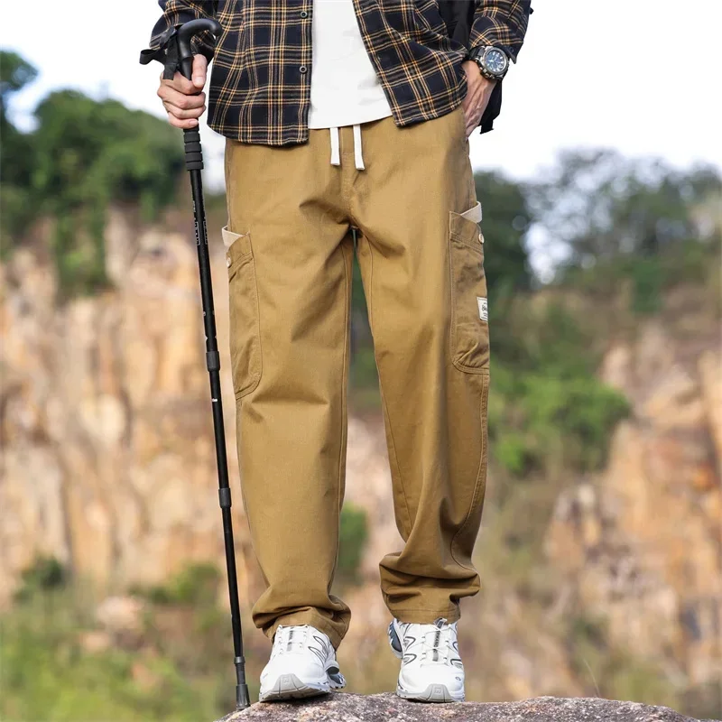 spring and autumn retro American heavy straight cylinder cargo multi-bag pants men casual everything
spring and autumn retro American heavy straight cylinder cargo multi-bag pants men casual everything