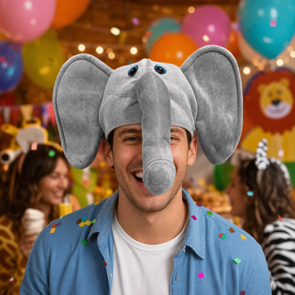 Costume Accessories Creative Elephant Trunk Cap Cute Cartoon Elephant Head Cover Soft Novelty Animal Hat Role Playing
Costume Accessories Creative Elephant Trunk Cap Cute Cartoon Elephant Head Cover Soft Novelty Animal Hat Role Playing