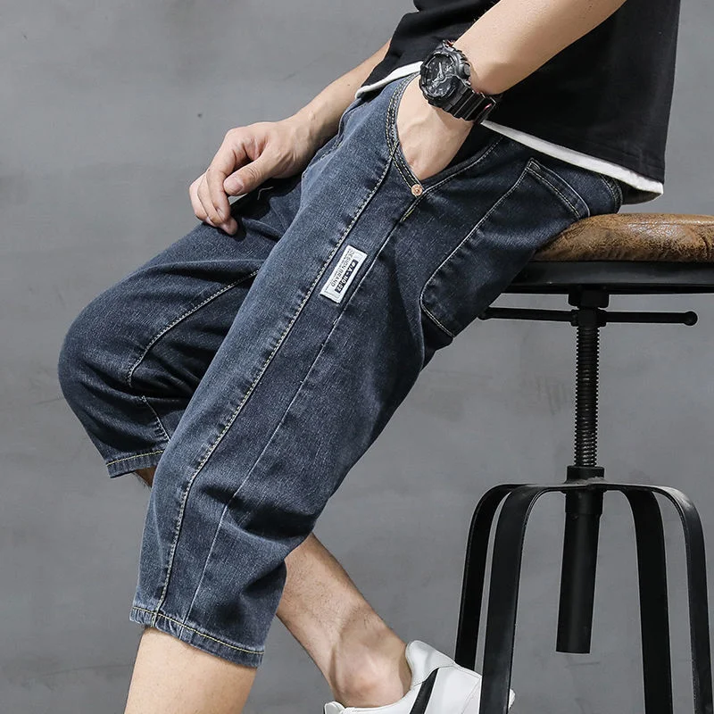 Denim Shorts Boys Summer Thin Straight New Trendy Casual Cropped Pants Streetwear Black Jeans Men Male Trousers Hiphop Korean
Denim Shorts Boys Summer Thin Straight New Trendy Casual Cropped Pants Streetwear Black Jeans Men Male Trousers Hiphop Korean