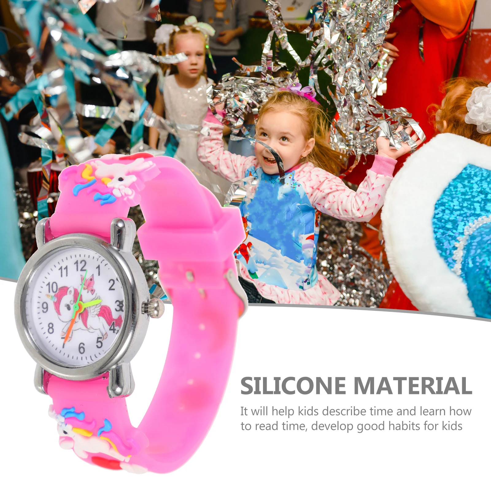 Children Watches Waterproof Digital Toddler Girl Age 6 7 Birthday Gifts Adjustable B Unicorn Design Student Accessories
Children Watches Waterproof Digital Toddler Girl Age 6 7 Birthday Gifts Adjustable B Unicorn Design Student Accessories