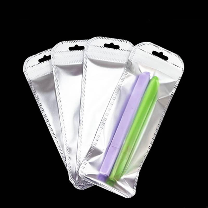 50Pcs Silver Resealable Candy Bags Aluminum Foil Zip Lock Pouch Laser Packaging Bags Self-sealing Food Storage Bag Thick Bags
50Pcs Silver Resealable Candy Bags Aluminum Foil Zip Lock Pouch Laser Packaging Bags Self-sealing Food Storage Bag Thick Bags