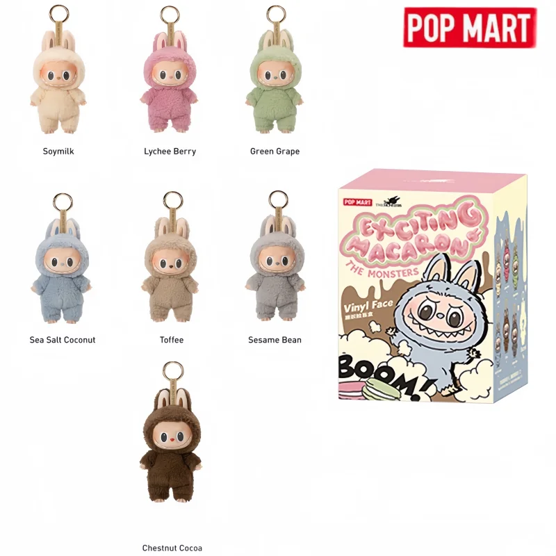 POP MART Оригинальные коллекционные фигурки The Monsters Labubu Tasty Macarons Series: случайные виниловые куклы, подвески, игрушки, подарки
POP MART Оригинальные коллекционные фигурки The Monsters Labubu Tasty Macarons Series: случайные виниловые куклы, подвески, игрушки, подарки
