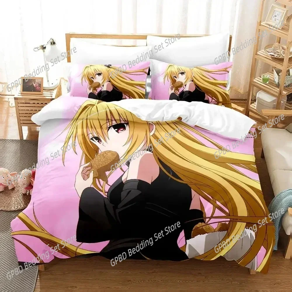 Cartoons Yami To LOVE-Ru 3D NEW Duvet Cover Pillowcase Bedding Set Adult Girl Bedroom Decoration Children Single Double Large
Cartoons Yami To LOVE-Ru 3D NEW Duvet Cover Pillowcase Bedding Set Adult Girl Bedroom Decoration Children Single Double Large