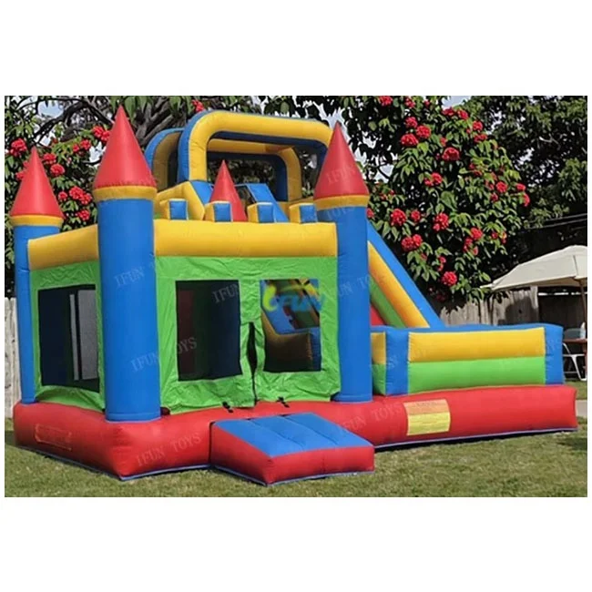Portable Outdoor Inflatable Bouncy Castle Slide Kids Playground Equipment Children's Inflatable Games Includes Blower Accessory
Portable Outdoor Inflatable Bouncy Castle Slide Kids Playground Equipment Children's Inflatable Games Includes Blower Accessory