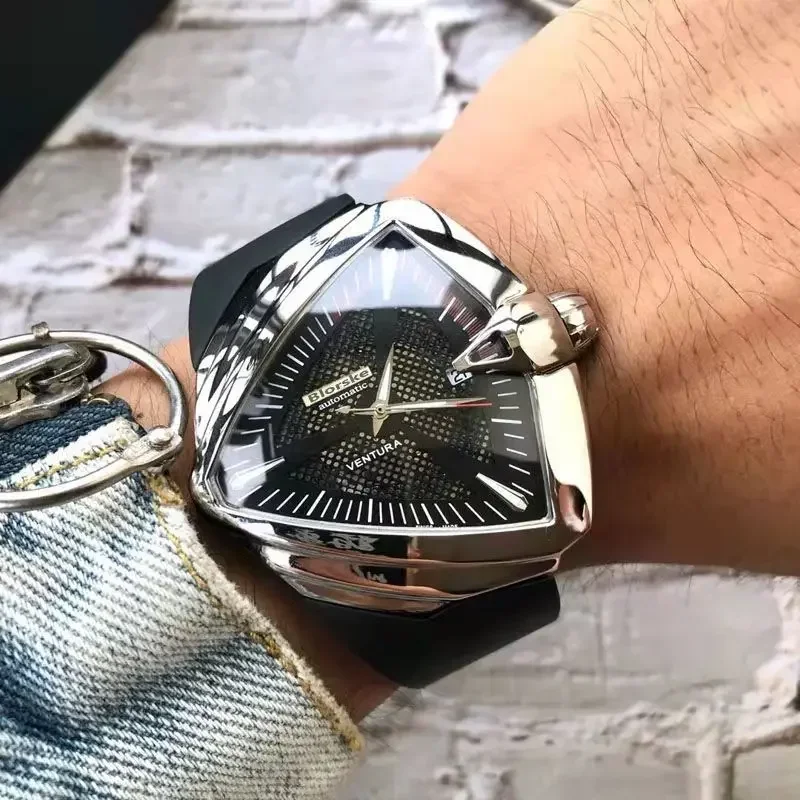 Triangle Watch Pointer Adventure Series Waterproof Men's Fully Automatic Mechanical Watch Precision Steel Case Men's Watch
Triangle Watch Pointer Adventure Series Waterproof Men's Fully Automatic Mechanical Watch Precision Steel Case Men's Watch