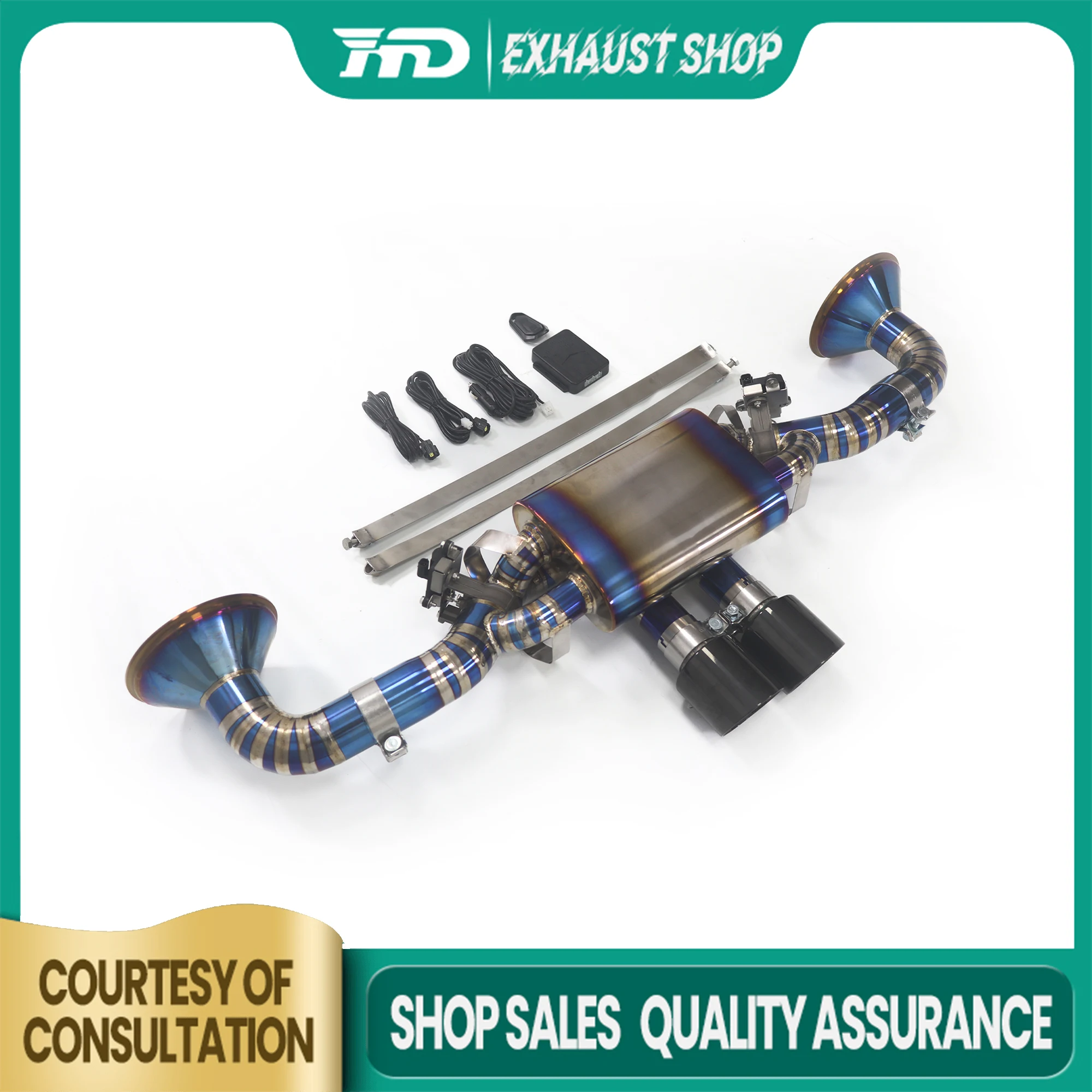 High Quality Catback For Porsche 911 992 GT3 Ti Exhaust System Electronic Valve Muffler Tips Discount Price HMD
High Quality Catback For Porsche 911 992 GT3 Ti Exhaust System Electronic Valve Muffler Tips Discount Price HMD