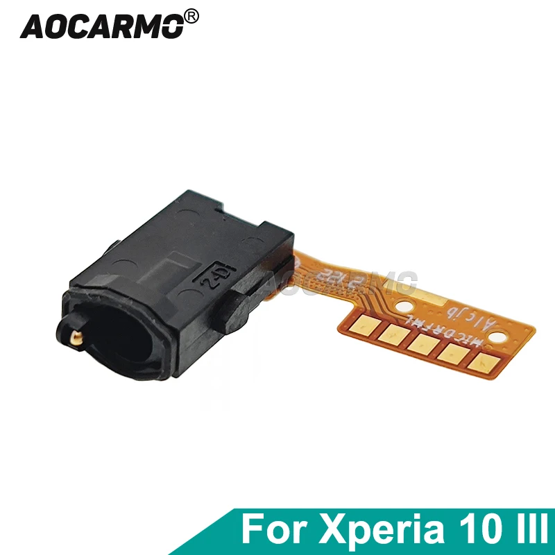 Aocarmo For Sony Xperia 10 III X10iii XQ-BT52 SO-52B SOG04 Earphone Jack Headphone Hole Connector Audio Flex Cable Replacement
Aocarmo For Sony Xperia 10 III X10iii XQ-BT52 SO-52B SOG04 Earphone Jack Headphone Hole Connector Audio Flex Cable Replacement