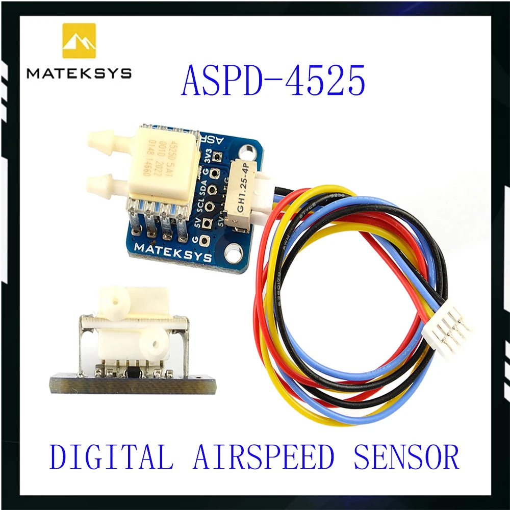MATEK ASPD-4525 ЦИФРОВОЙ ВОЗДУШНЫЙ ДАТЧИК 4 ~ 6 В постоянного тока для контроллеров полетов F405-WING F411-WING F722-Wing RC FPV Racing Drone
MATEK ASPD-4525 ЦИФРОВОЙ ВОЗДУШНЫЙ ДАТЧИК 4 ~ 6 В постоянного тока для контроллеров полетов F405-WING F411-WING F722-Wing RC FPV Racing Drone