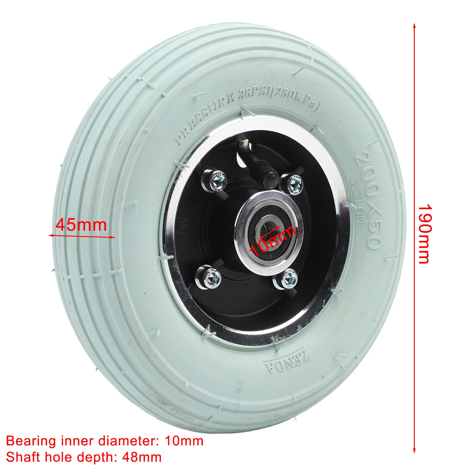 1pc 8-inch Electric Wheelchair Front Wheel 8-inch 200×50 Inflatable Front Swivel Wheel Heavy Duty Wheel For Wheelchairs Access
1pc 8-inch Electric Wheelchair Front Wheel 8-inch 200×50 Inflatable Front Swivel Wheel Heavy Duty Wheel For Wheelchairs Access