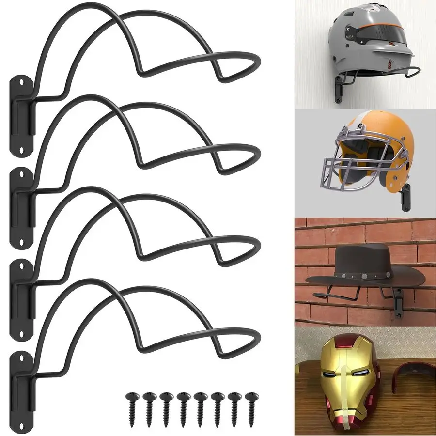 PCS Wall Mounted Helmet Rack Roma Helmet Holder Hook Multifunctionnal Metal Rack for Hats Mask Wall Mount Bracket Storage Displa
PCS Wall Mounted Helmet Rack Roma Helmet Holder Hook Multifunctionnal Metal Rack for Hats Mask Wall Mount Bracket Storage Displa