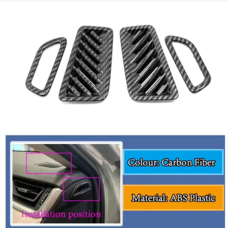 Trim 2 Pcs Car Center Console Air Conditioner Vent Outlet Decoration 3d Parts For Toyota Rav4 Xa50 2019 - 2023
Trim 2 Pcs Car Center Console Air Conditioner Vent Outlet Decoration 3d Parts For Toyota Rav4 Xa50 2019 - 2023