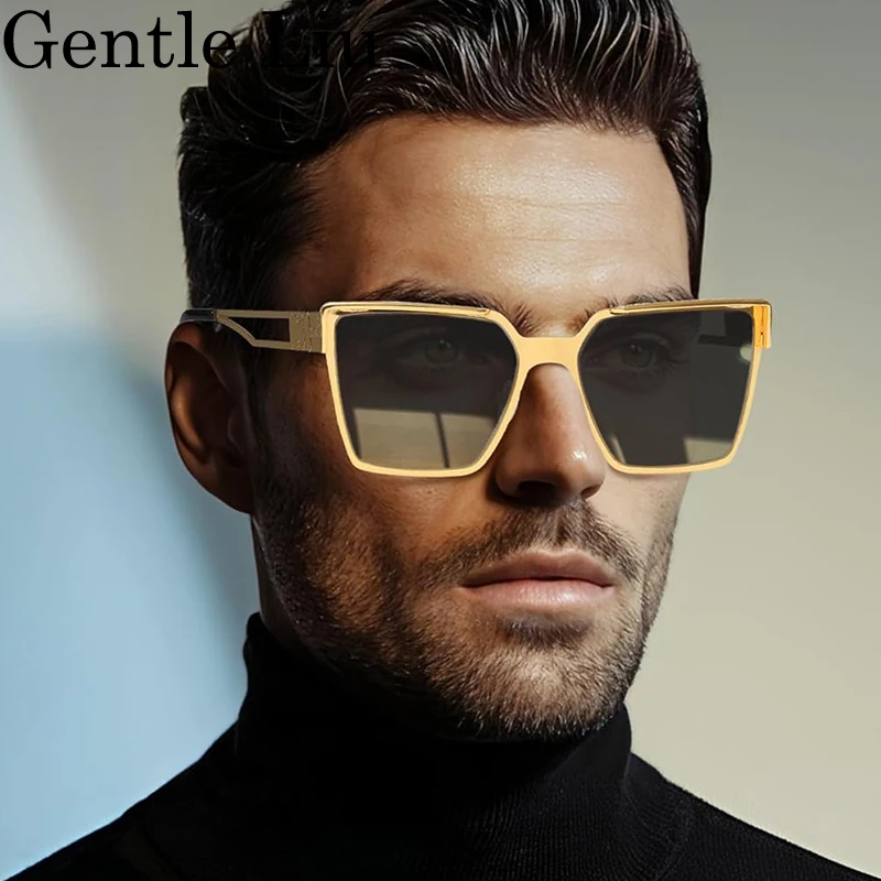 Vintage Punk Square Sunglasses Men Women 2025 Luxury Brand Metal Frame Sun glasses for Male Shades UV400 Retro Sports Eyewear
Vintage Punk Square Sunglasses Men Women 2025 Luxury Brand Metal Frame Sun glasses for Male Shades UV400 Retro Sports Eyewear