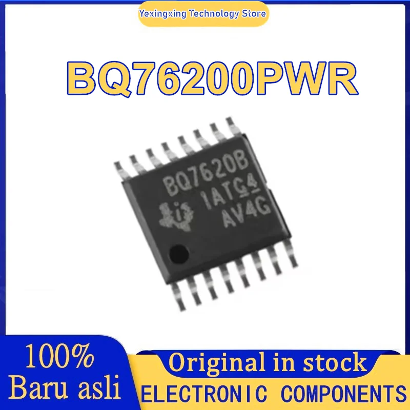 BQ76200PWR BQ76200PW BQ76200P BQ76200 76200PWR BQ7620 BQ762 BQ76 BQ7 IC Chip TSSOP-16 in stock
BQ76200PWR BQ76200PW BQ76200P BQ76200 76200PWR BQ7620 BQ762 BQ76 BQ7 IC Chip TSSOP-16 in stock