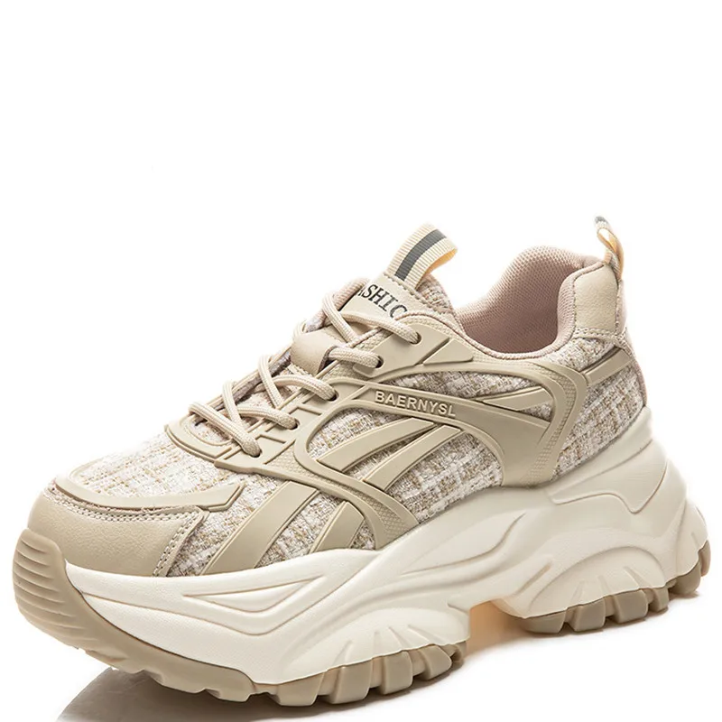 Dad's Shoes Spring Summer 2024 Women's New Thick-soled Genuine Leather Casual Women's Shoes Versatile Running Sneakers for Women
Dad's Shoes Spring Summer 2024 Women's New Thick-soled Genuine Leather Casual Women's Shoes Versatile Running Sneakers for Women