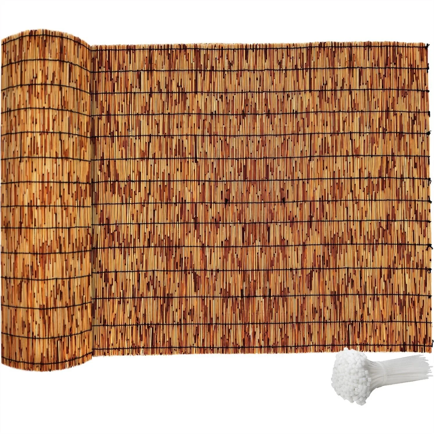 Bamboo Fence 4x16ft Privacy Screen for Patio Garden Backyard Natural Reed Fencing
Bamboo Fence 4x16ft Privacy Screen for Patio Garden Backyard Natural Reed Fencing